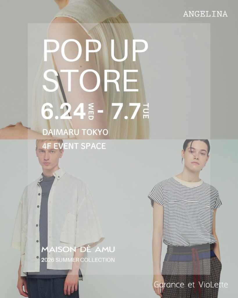 【EVENT】2026 SUMMER POPUP STORE in Daimaru Tokyo